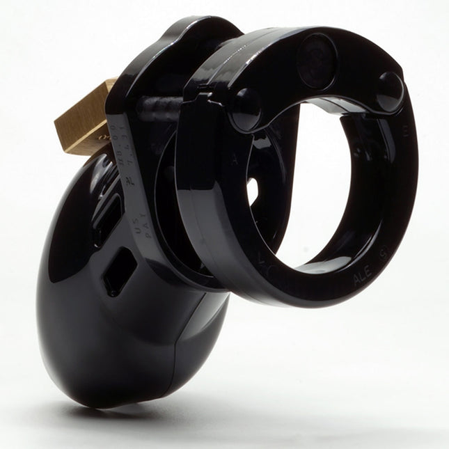 CB-6000S Chastity Cock Cage Kit - Black 2.5 Inch