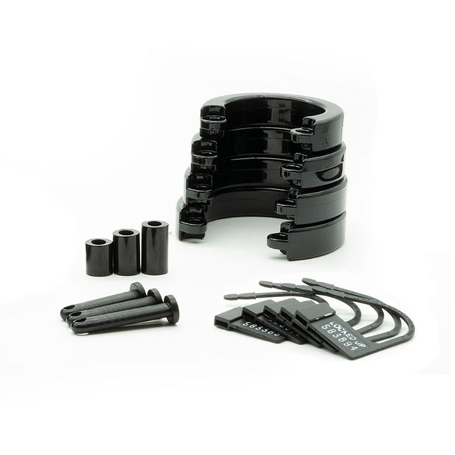 CB-6000S Chastity Cock Cage Kit - Chrome 2.5 Inch