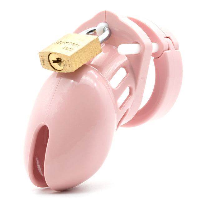 CB-6000S Chastity Cock Cage Kit - Pink 2.5 Inch
