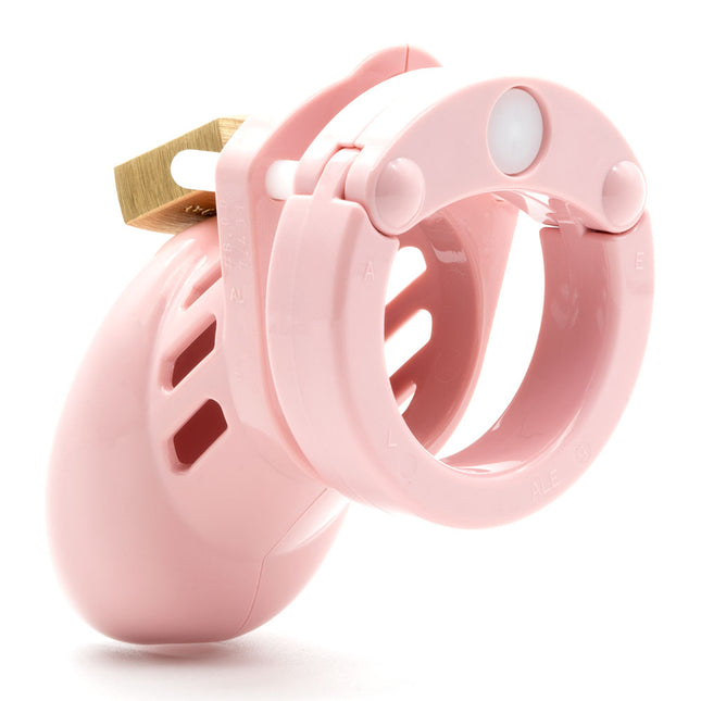 CB-6000S Chastity Cock Cage Kit - Pink 2.5 Inch
