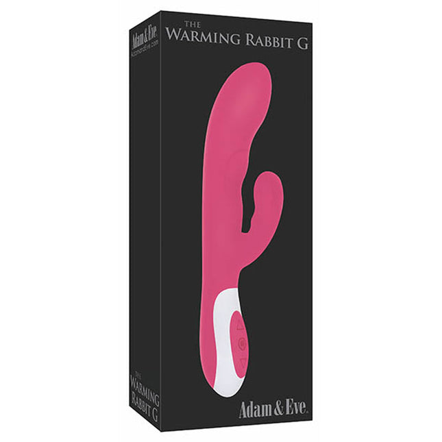 Adam & Eve The Warming Rabbit G - Pink 21.6 cm (8.5'') USB Rechargeable Vibrator