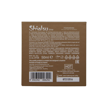Shiatsu Pheromone Eau De Parfum Women Lime - 50ml