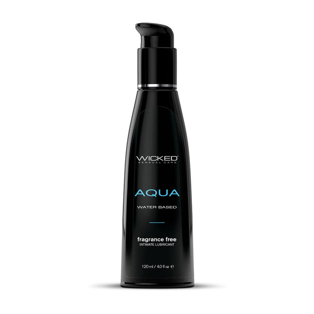 Wicked Aqua Water Based Lubricant - 120ml Bottle
