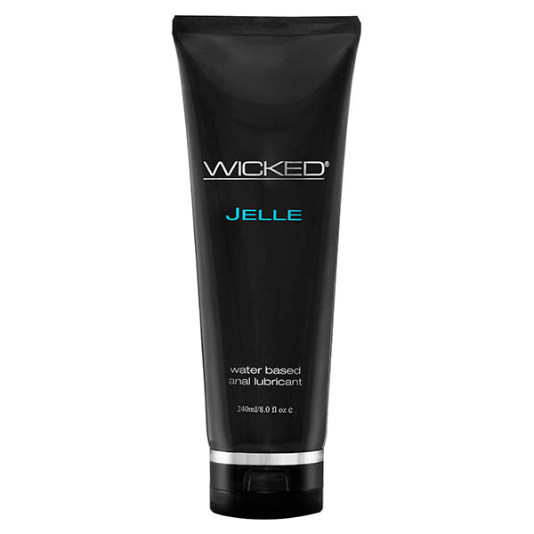 Wicked Jelle Water Based Anal Lubricant - 240ml Tube