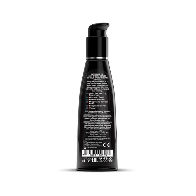 Wicked Hybrid Water & Silicone Lubricant - 120ml Bottle