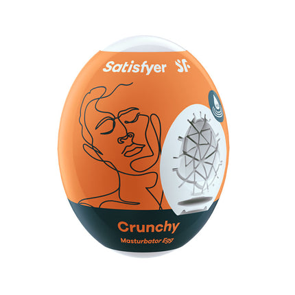 Satisfyer Male Masturbator Egg - Crunchy