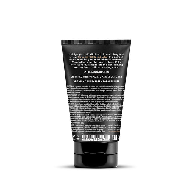 Wicked COCONUT - Coconut Oil Based Lubricant - 120ml Tube