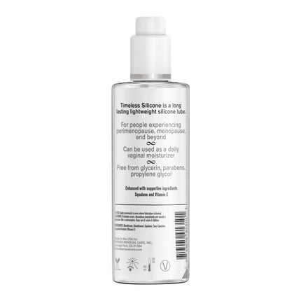 Wicked Simply Timeless Silicone Based Lubricant - 120 ml (4 oz) Bottle