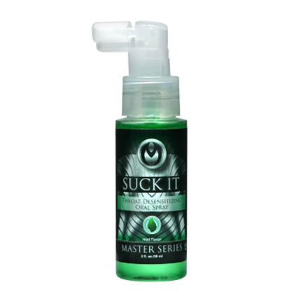 Master Series Suck It Mint Flavoured Deep Throat Spray - 59ml