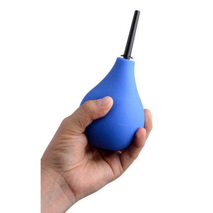 CleanStream Premium One-Way Valve Anal Douche - Blue Unisex