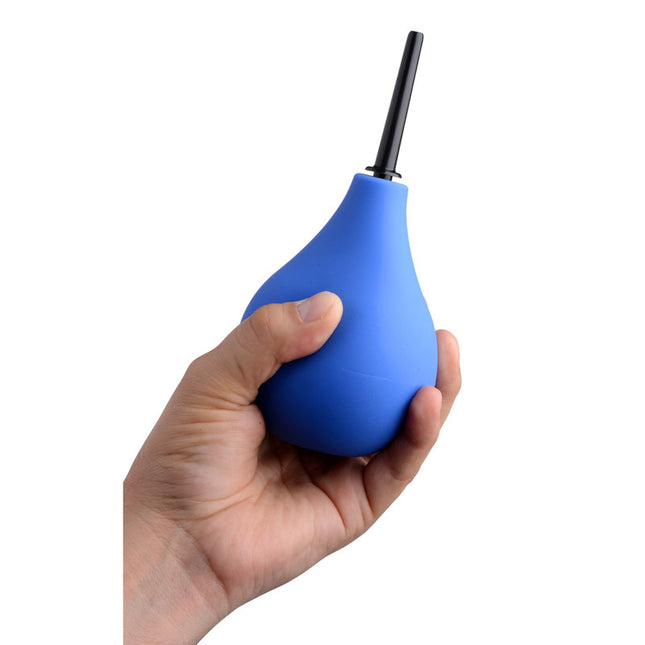 CleanStream Premium One-Way Valve Anal Douche - Blue Unisex