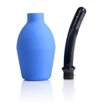 CleanStream Premium One-Way Valve Blue Enema Douche - Unisex 300 ml