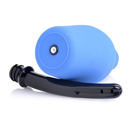 CleanStream Premium One-Way Valve Blue Enema Douche - Unisex 300 ml