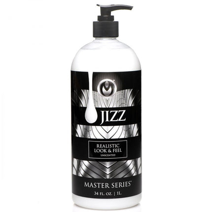 Master Series Jizz Water Based Cum Lubricant - 1000ml Bottle