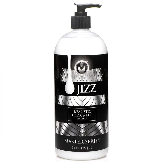Master Series Jizz Water Based Cum Lubricant - 1000ml Bottle
