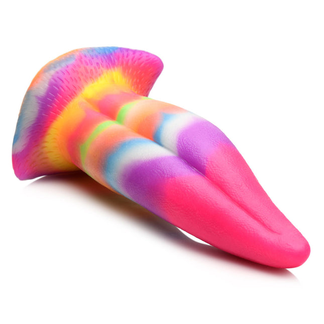 Creature Cocks Unicorn Kiss Silicone Rainbow Dildo