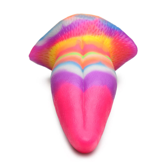 Creature Cocks Unicorn Kiss Silicone Rainbow Dildo