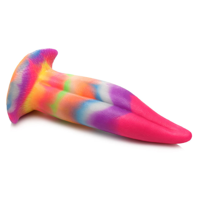 Creature Cocks Unicorn Kiss Silicone Rainbow Dildo