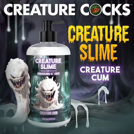 Creature Slime by Creature Cocks - Creature Cum Lubricant 473ml Pump Bottle