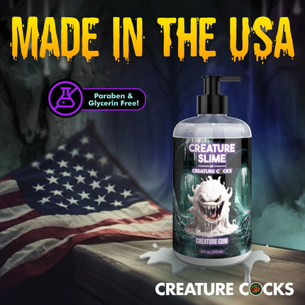 Creature Slime by Creature Cocks - Creature Cum Lubricant 473ml Pump Bottle
