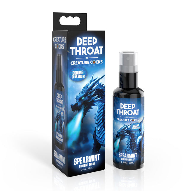 Creature Cocks Deep Throat Spearmint Numbing Spray - 59ml