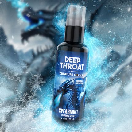 Creature Cocks Deep Throat Spearmint Numbing Spray - 59ml