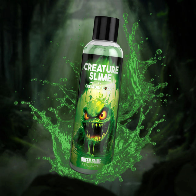 Creature Slime by Creature Cocks Green Water Based Lubricant - 237ml Bottle