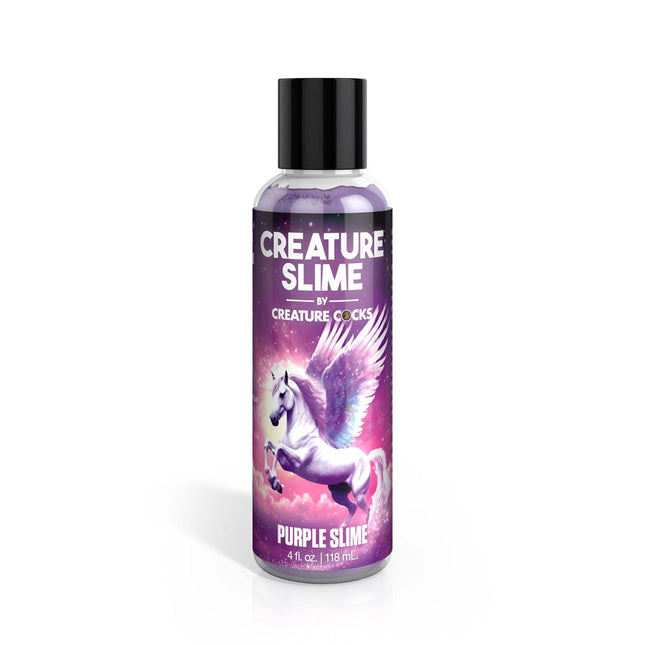 Creature Slime by Creature Cocks Purple Water Based Lubricant - 118ml Bottle