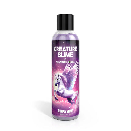 Creature Slime by Creature Cocks Purple Water Based Lubricant - 237ml Bottle