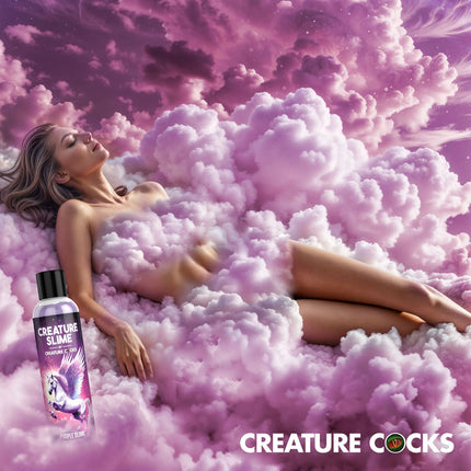 Creature Slime by Creature Cocks Purple Water Based Lubricant - 237ml Bottle