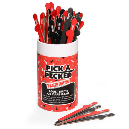Frisky Pick A Pecker X-Rated Edition - Adult Truth Or Dare Game