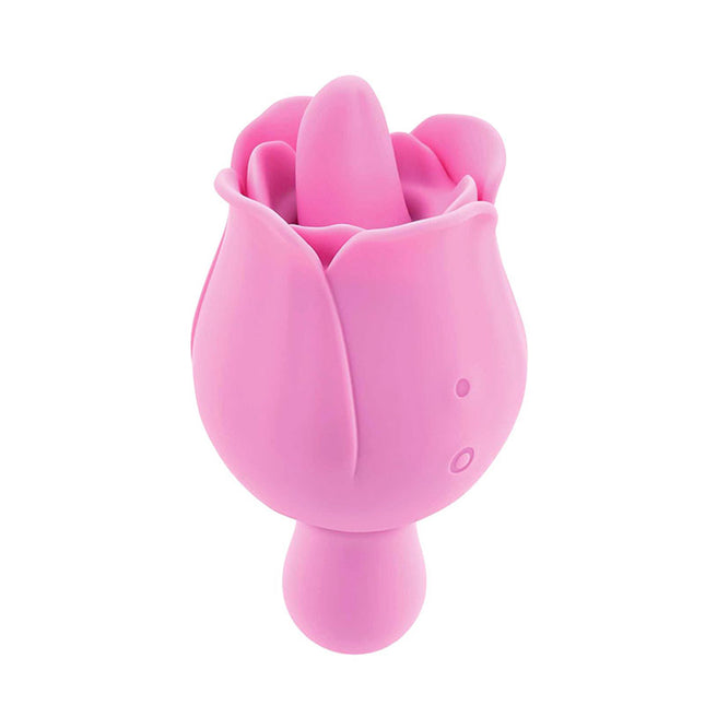 Adam & Eve Eve's Ravishing Clit Flicking Rose Vibrator Side