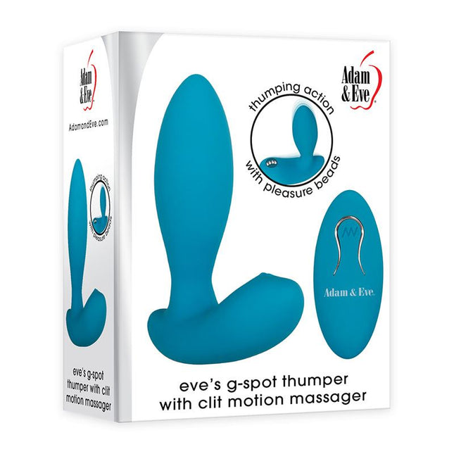 Adam & Eve G-Spot Thumper with Clit Massager Box