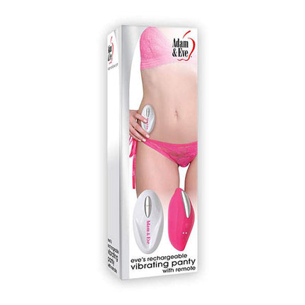 Adam & Eve's Remote Controlled Vibrating Panty Pink Box