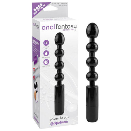 Anal Fantasy Collection Power Beads Vibrating Anal Cord