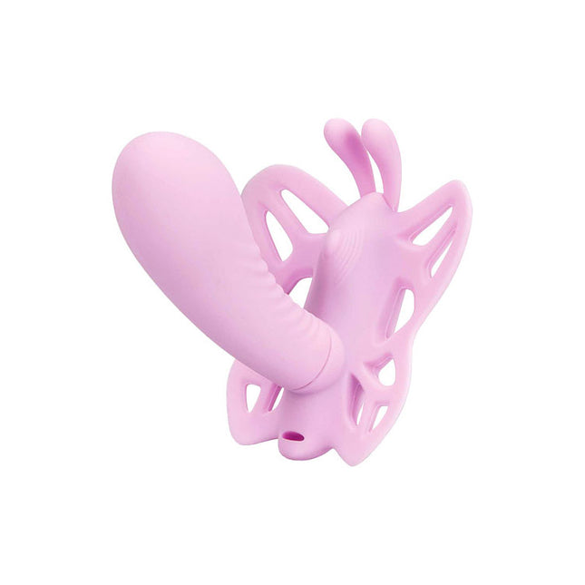 Adam & Eve VENUS G-SPOT - Pink Wearable Butterfly Vibrator with Remote