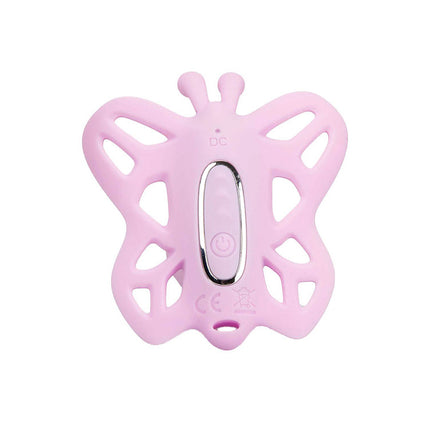 Adam & Eve VENUS G-SPOT - Pink Wearable Butterfly Vibrator with Remote