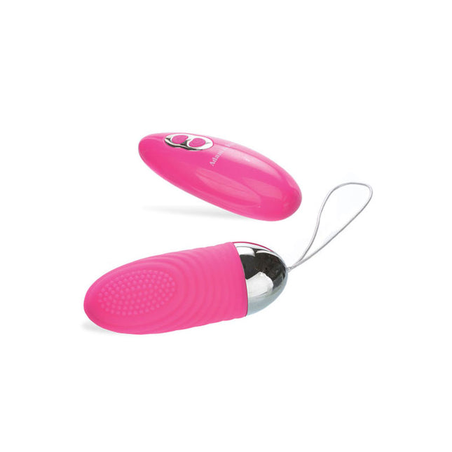 Adam & Eve Turn Me On Pink Bullet Vibrator Ribbed