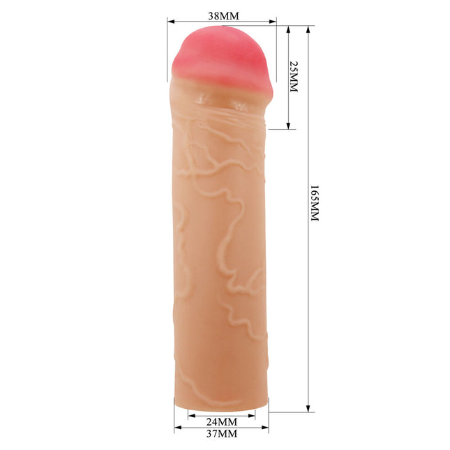 Party Up OSCAR Flesh 1 Inch Penis Extender Sleeve