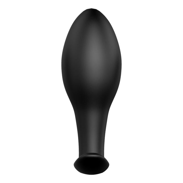 Party Up JEFF Silicone Butt Plug - Black 8.5cm