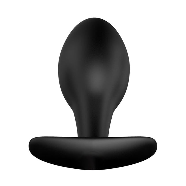 Party Up JEFF Silicone Butt Plug - Black 8.5cm