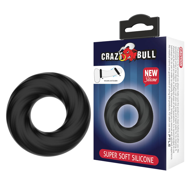 CRAZY BULL Cock Ring - Black
