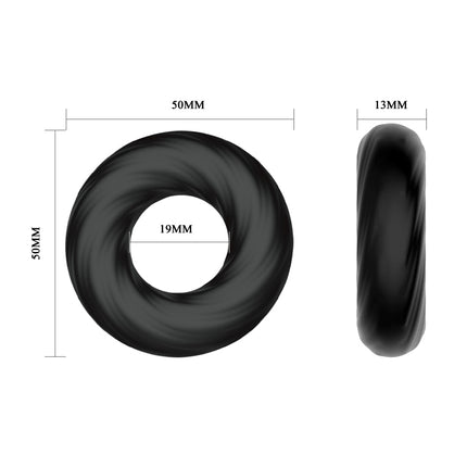 CRAZY BULL Cock Ring - Black