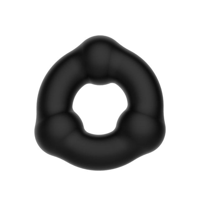 CRAZY BULL Beaded Cock Ring - Black