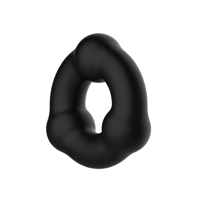 CRAZY BULL Beaded Cock Ring - Black