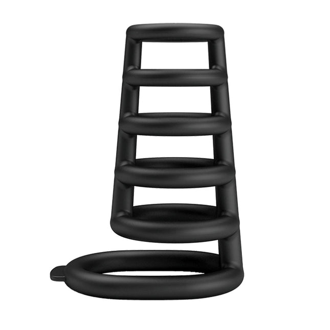 Party Up KIM Black Cock Ring Cage