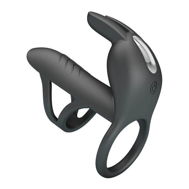 Party Up MARK Black Vibrating Penis Sleeve