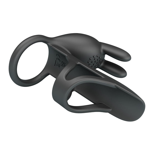 Party Up MARK Black Vibrating Penis Sleeve