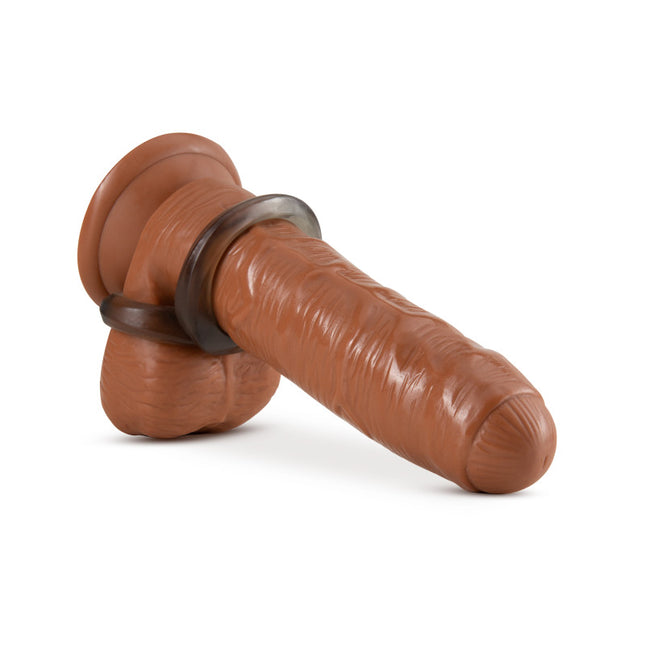 Blush - Stay Hard Cock Ring and Ball Strap (Black)