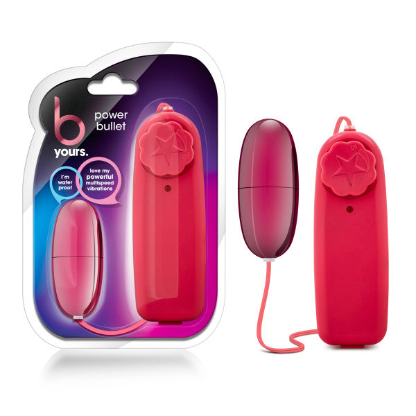 B Yours Power Bullet Vibrator - Cerise Red